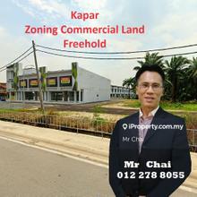 Kampung Bukit Kapar, Zoning Commercial Land (3 Acres) For Sale 