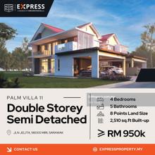 Brand New Double Storey Semi-Detached at Palm Villa 11, Taman Tunku
