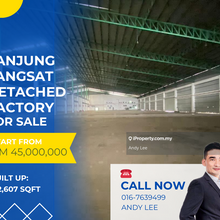 Tanjung Langsat Pasir Gudang Detached Factory for Sale