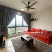 Fully Furnished High Floor Sfera Residency 6 Min to LRT For Rent