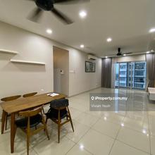 Partilly Furnished 4 Rooms Condo For Rent @ Villa Crystal North Kiara 