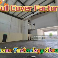 One & Half Storey Semi D Factory Taman Technology / Teknologi Cheng 