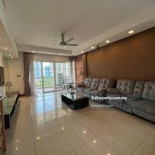 High Floor with Permanent Green View @Mont Kiara Aman for rent