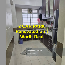 Jelutong Palace 850 Sqft Middle Floor 2 Car Park Renovated Worth Deal