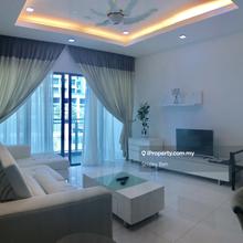 Fully furnished ,3 car parks 