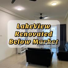 Lake View & Renovated / Fortune Perdana, Kepong