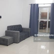 Only big room got aircond, ready to move in with partially furnished 
