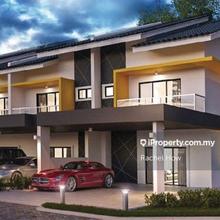 Super luxurious double storey terrace corner house 