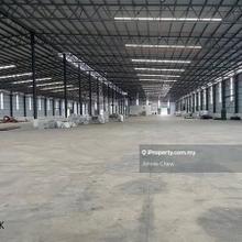 Telok Panglima Garang detached factory with 2sty office 1000amp sale