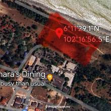 Tanah Tepi Pantai untuk Dijual @ Pantai Cahaya Bulan, Kelantan