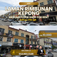 Laman Rimbunan Kepong Ground Floor Shop For Rent