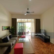 Low floor, renovated & furnished with pocket sea view & large balcony!