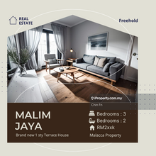 Your Dream Home in Taman Malim Jaya Limited Units Available