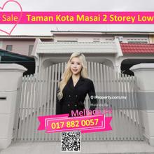 Pasir Gudang Taman Kota Masai Full Renovated 2 Storey Low Cost Terrace