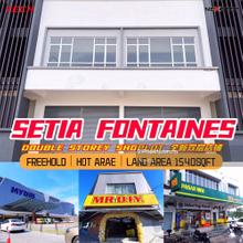 Double Storey Shoplot Setia Fontaines Bandar Putra Bertam For Sale