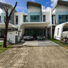 Double Storey Superlink Courtyard Villa Liu Li Gardens Setia Eco Glade