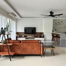 Partly Furnished Duplex Corner Unit 