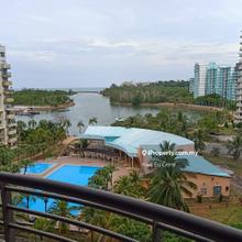 3 rooms condominium with big balcony and lagoon view for sale