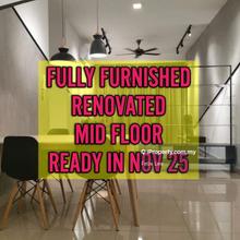 Fully Furnished / Renovated / Mid Floor / Ready Move In Nov25