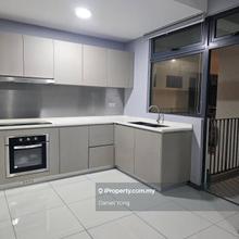 Iskandar Puteri  partially furnished Crescent bay @ bayu puteri