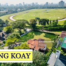 Bungalow with Huge Land, Prime Location, Facing Turf Club 