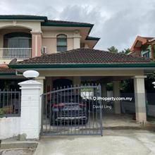 Mjc Mutiara gated and guarded double storey semi detached house.