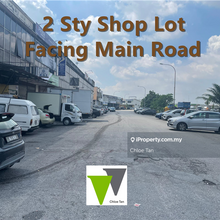 Double Sty Shop Lot Facing Main Road 
