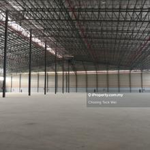 Limited warehouse for rental, meru kapar klang