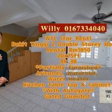 Bukit Tinggi 2 Double Storey House For Rent