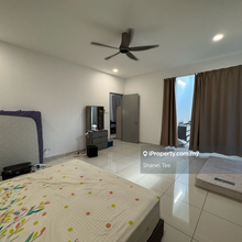 Double storey semi d (meridian )kluang barat for sales 