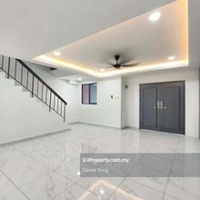 Taman Muhibbah Double Storey Terrace House 4bed Fully Reno Senai Johor