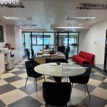Fully furnished office unit for sale at ampang jaya, selangor.