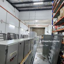 1.5 storey factory taman perindustrian puchong 25 x 100