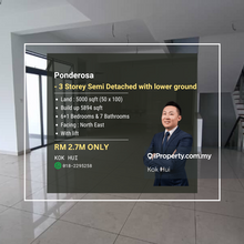3 Storey Semi D with Lower Ground @ Ponderosa @ last unit For Sale!!