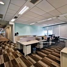 Fully furnished office, located at KL Sentral transportation hub
