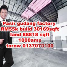 Pasir gudang factory rent 