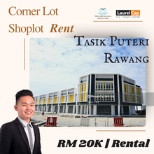 The Only One Corner For Rent @ Rawang Tasik Puteri!!