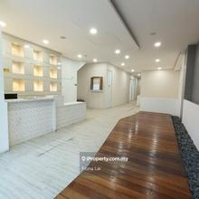 Taman Molek ground and first floor 24x80 shoplot for rent