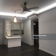 Partly Furnished 3-Bedroom Apt with Balcony Facing Pool & Hill