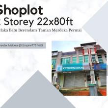 Vito Melaka Batu Berendam Taman Merdeka Permai 2 Storey Shop Office