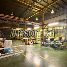 Rare Factory unit for rent at Juru Light Industrial Zone
