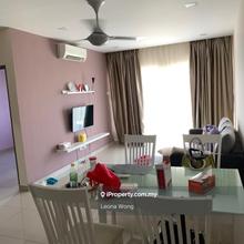Fully furnished koi prima condo puchong taman 1055sf renovated 3r2b