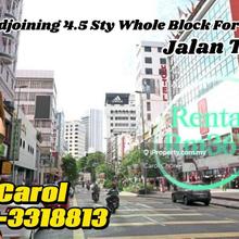 Jalan Tuanku Abdul Rahman 4.5sty  whole block For Rental