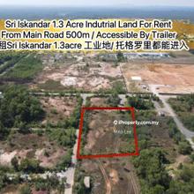 Sri Iskandar 1.3 Acre Industrial Land For Rent