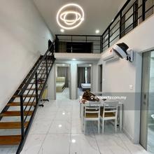 Nice loft design, good condition, ready to move in