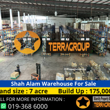 6% yield @ shah alam warehouse for sale