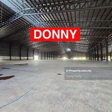 Padang Meha 1 Storey Factory for Sale, Near Lunas