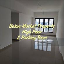 Below Market Price Unit in M Centura for Sale, 2 Parking Bays Freehold