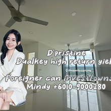 D pristine, Medini @ dual key unit, foreigner can buy
