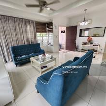 Price drop Corner Lot Partially Furnished 3 Storey Superlink For Sale